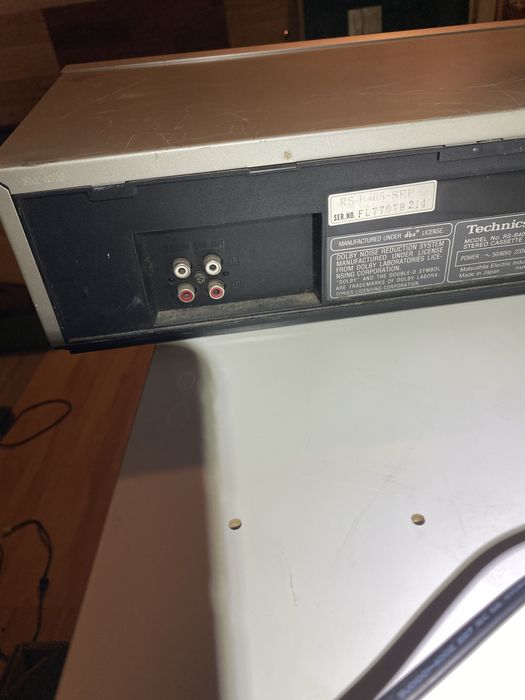 Magnetofon kasetowy technics rs-b405