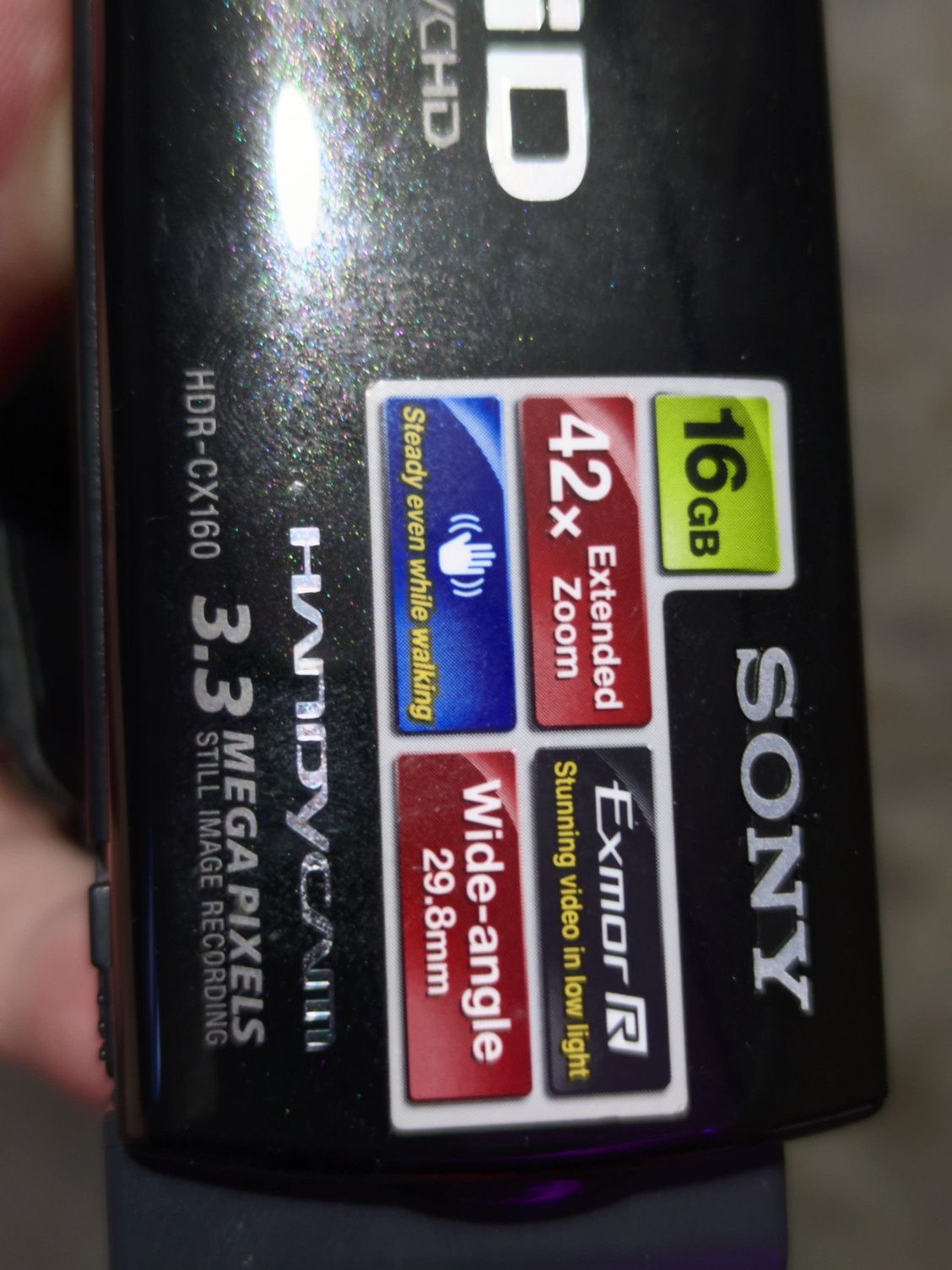 Sony HDR-cx160, ідеальний стан