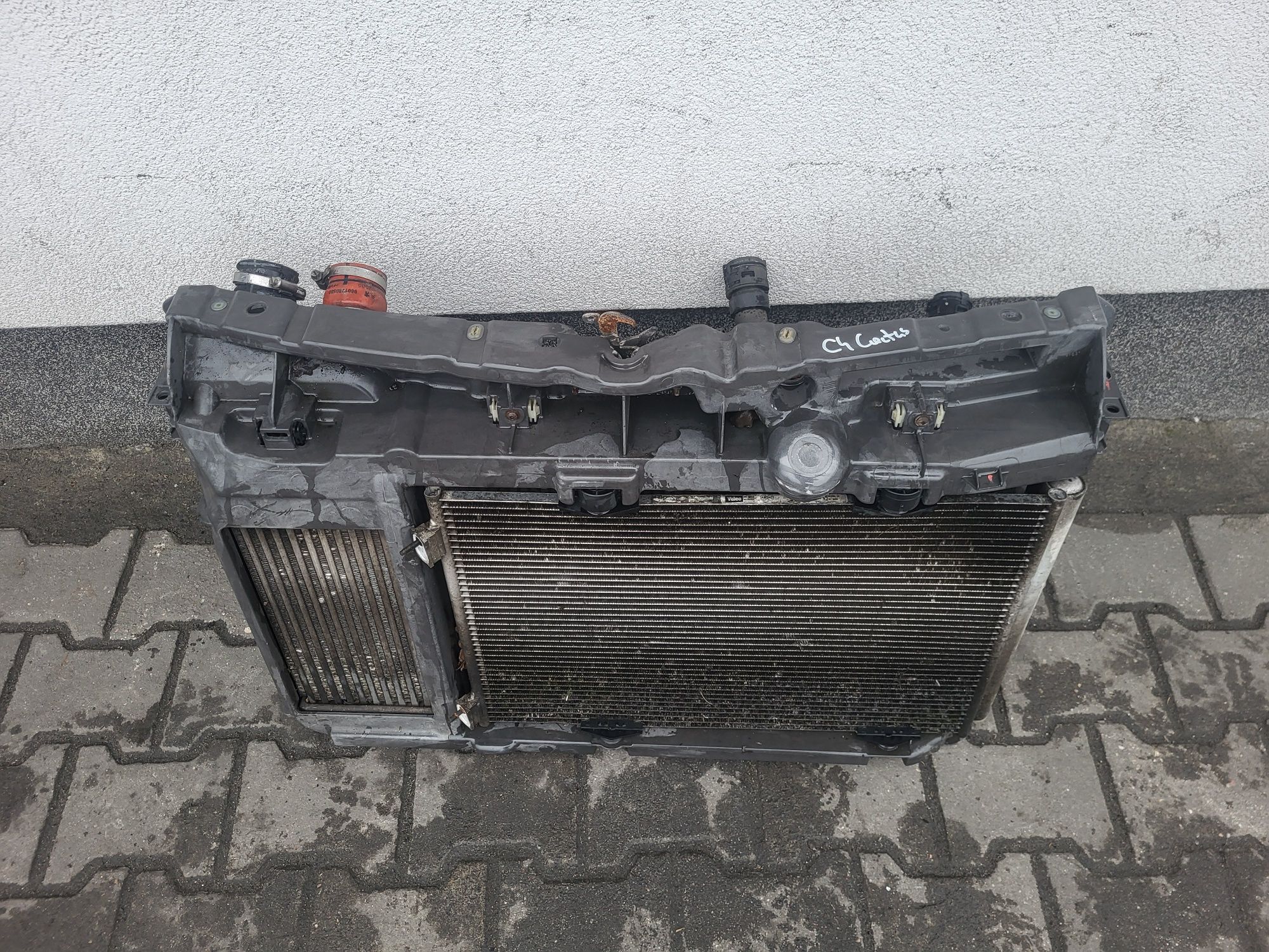 C4 cactus 1.2 thp chlodnice pas z chłodnicami
