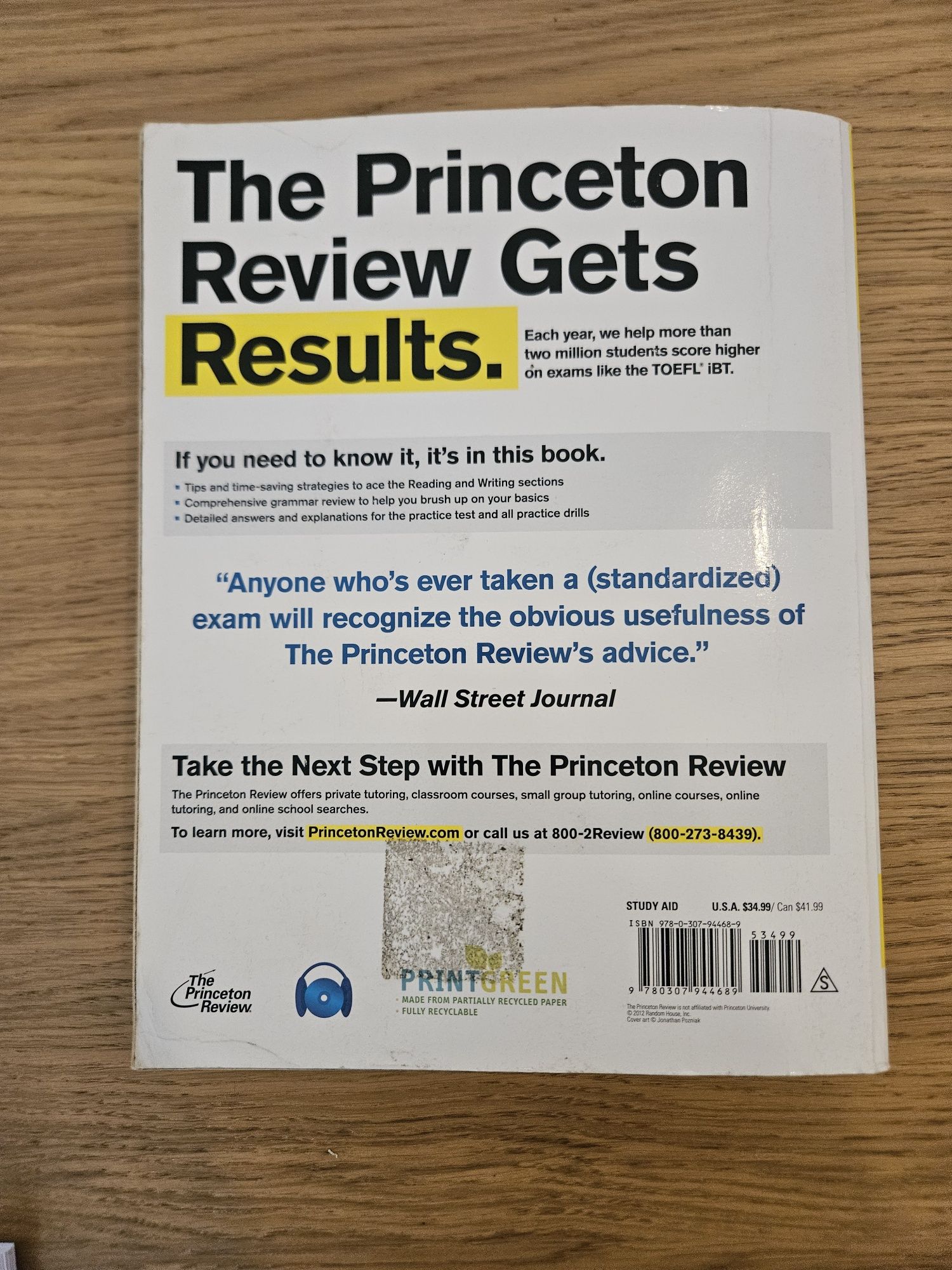 Cracking the Toefl IBT 2013 - The Princeton Review