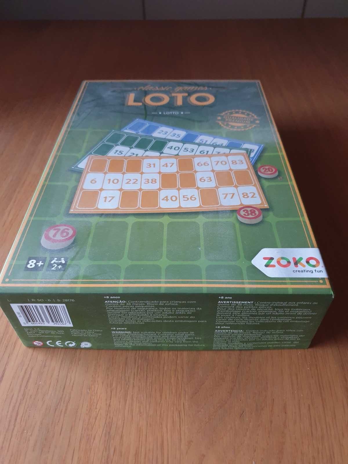 Jogo Loto • Zoko • Como Novo