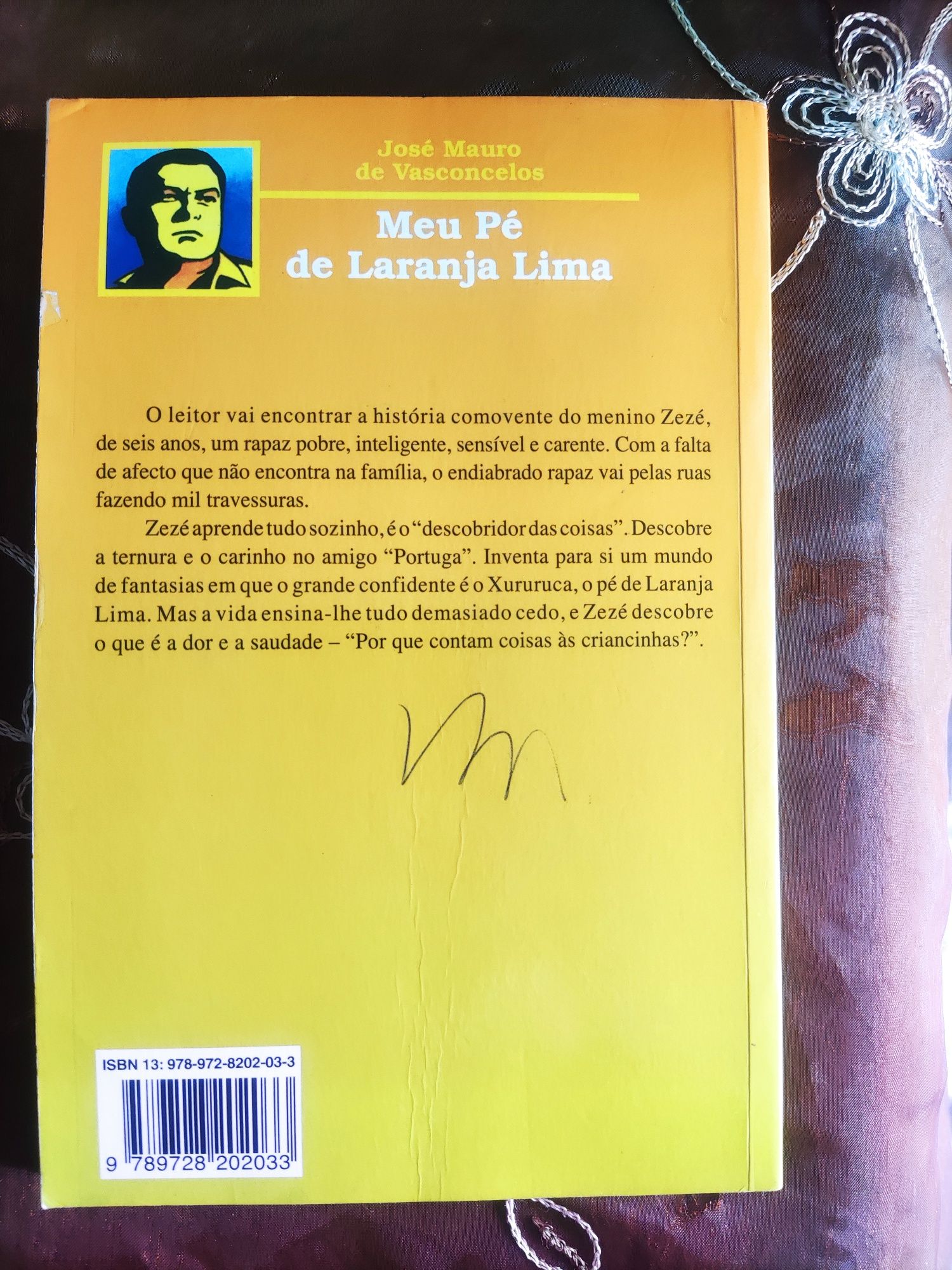 Livro " Meu pé de laranja lima"