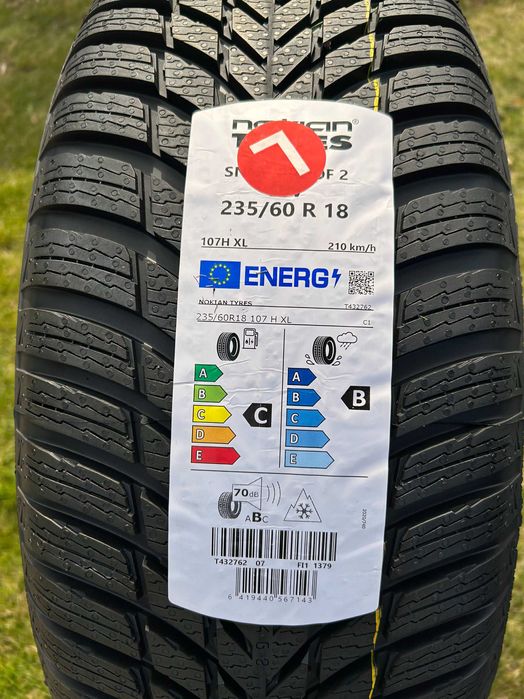 Koła Volvo – Nokian Snowproof 2 SUV 235/60 R18 + Felgi 5Y-Spoke Silver