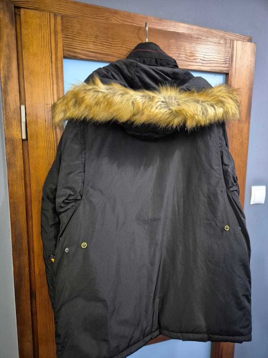 Parka Norway Geografical z kapturem. Rozmiar XL/XXL. Nowa po zwrocie,