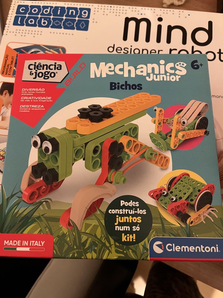 Clementoni Mechanics Junior - Bichos novo