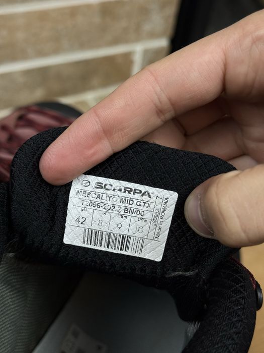 Scarpa Mescalito Mid GTX Gore Tex Трекінгове Взуття Ботинки