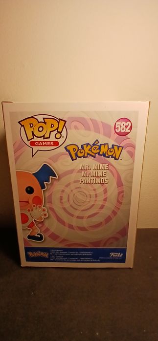 Funko Pop Mr. Mime - Coleção Impecável e Rara!