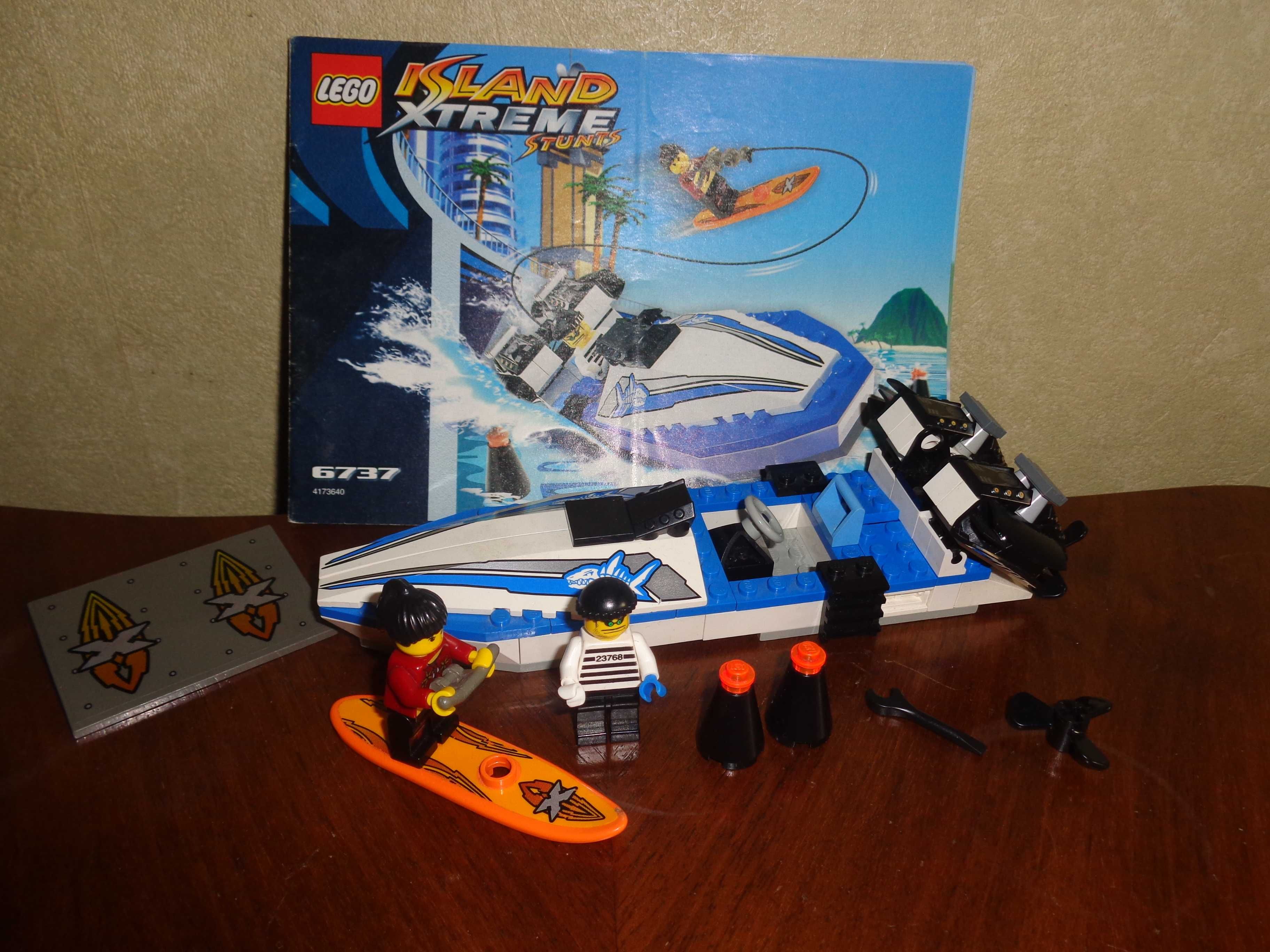 lego Xtreme Stunts zestawy 6734, 6735 i 6737