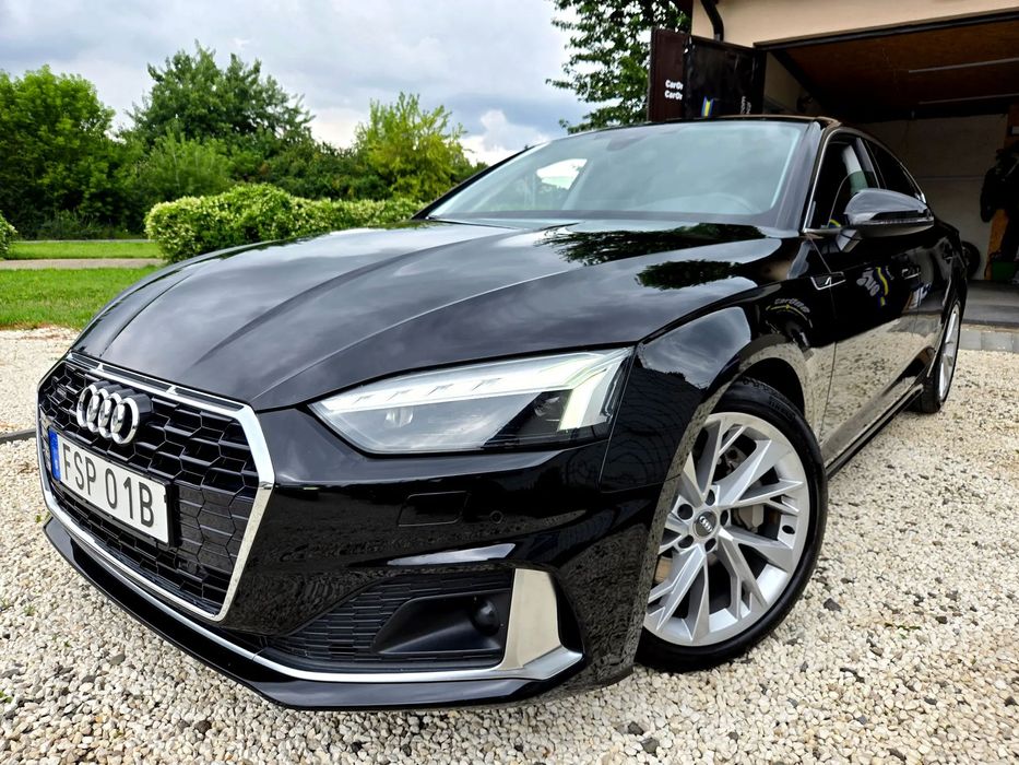 Audi A5 Sportback Europejski,Szwecja,ASO,MATRIX,Kamera,AMBIENT,Asysty,Bezwypadkowe,2xALU