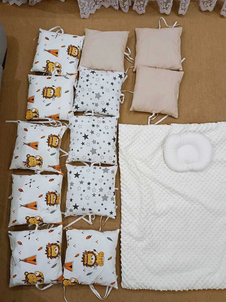Бортики захист в ліжечко для немовлят новонароджених