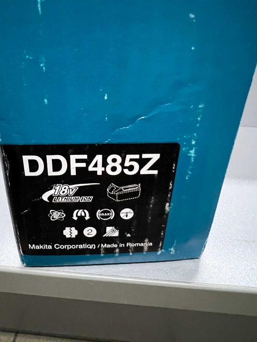 Аккумуляторная дрель-шуруповерт Makita DDF485Z НОВАЯ!