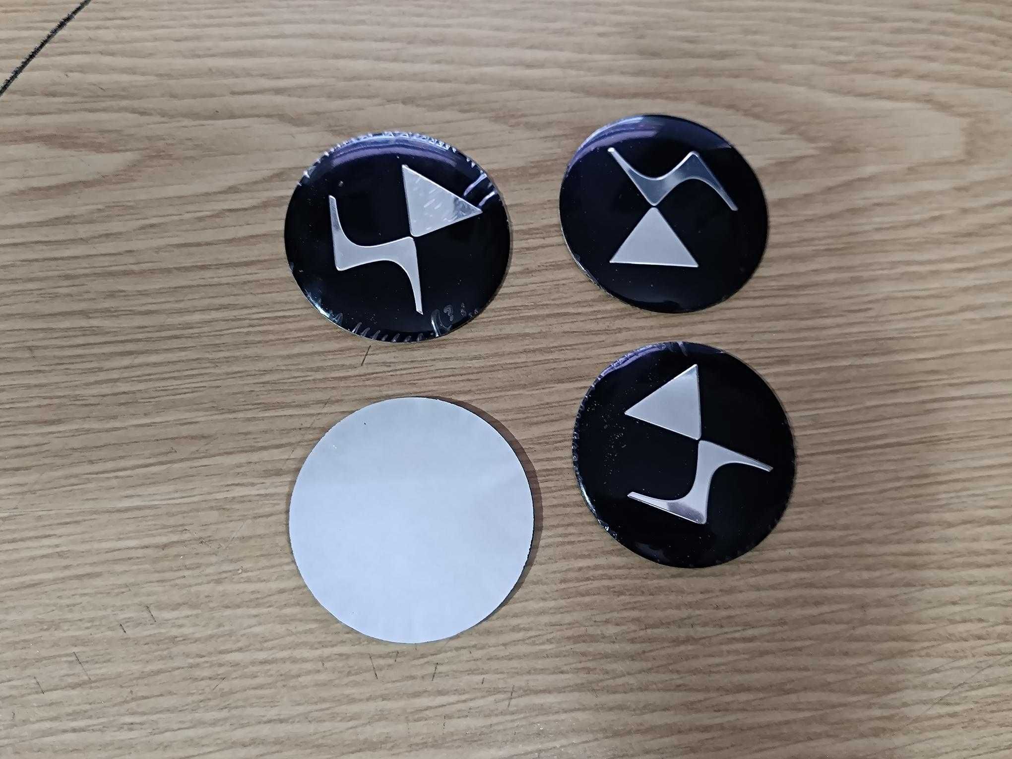 Centros Jante Roda CITROEN DS | Pedais Aço | Autocolantes Soleira