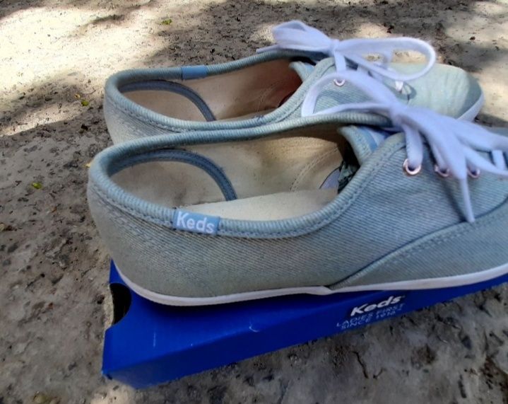 Кеди KEDS 40р. 26см., натуральний текстиль,