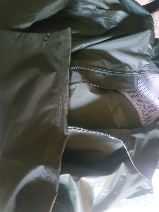 Дождевой набор плащ плюс штаны с ПВХ покрытием