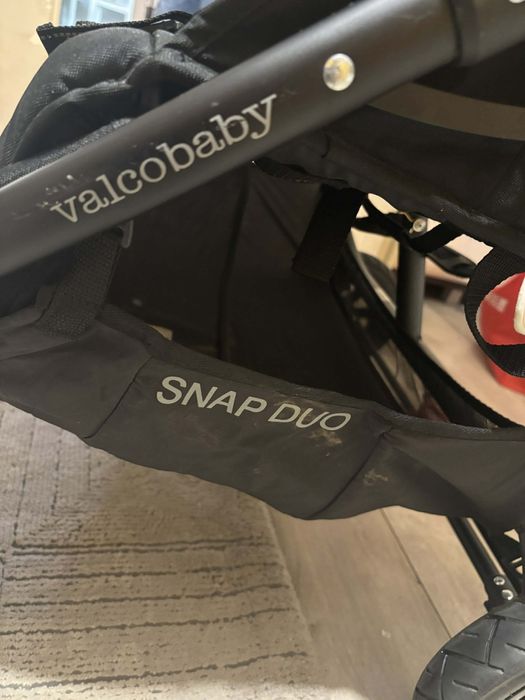Wózek podwójny dla bliźniaków VALCOBABY SNAP DUO wygodny i praktyczny!