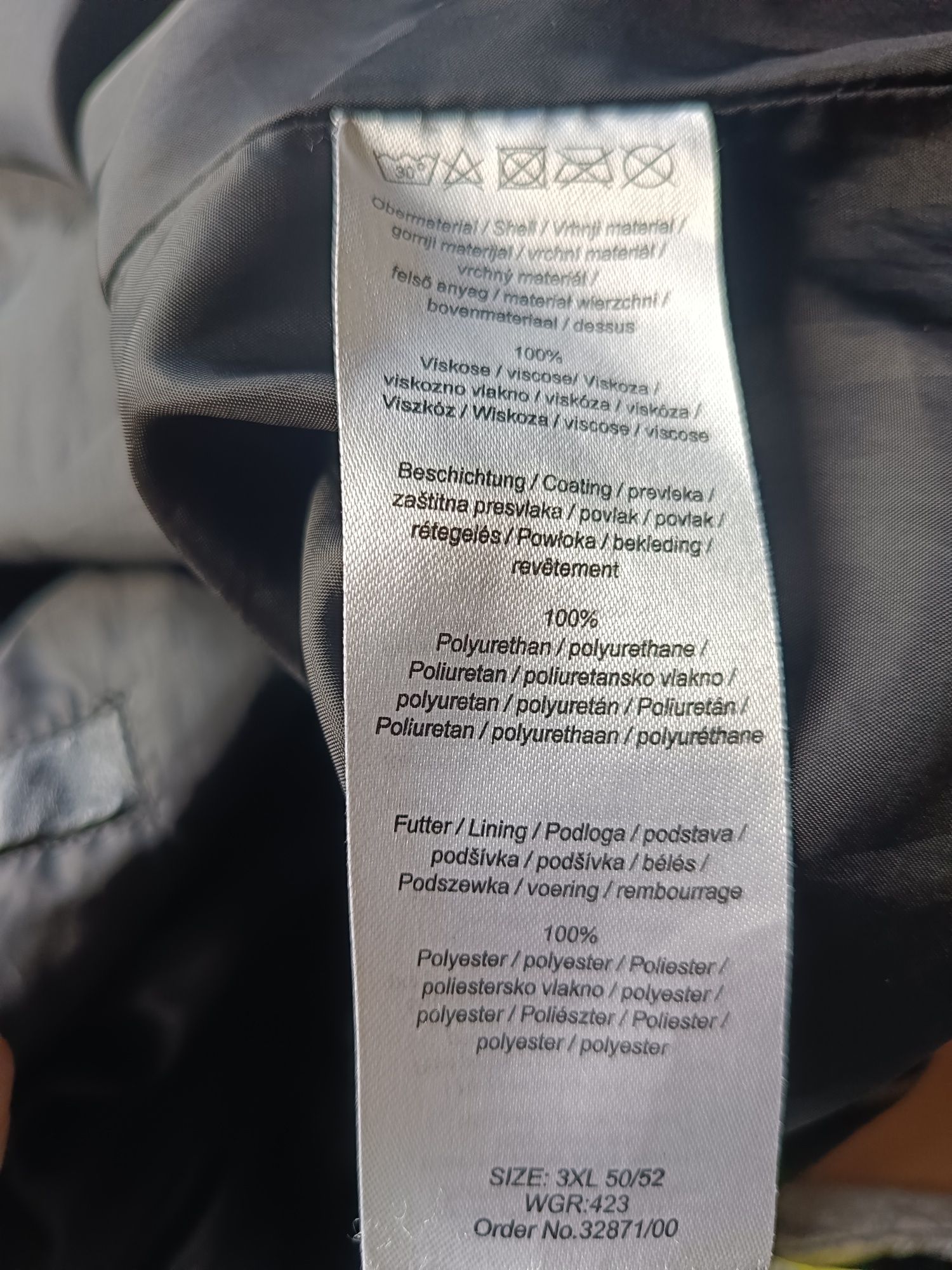Duża czarna kurtka z eko skóry