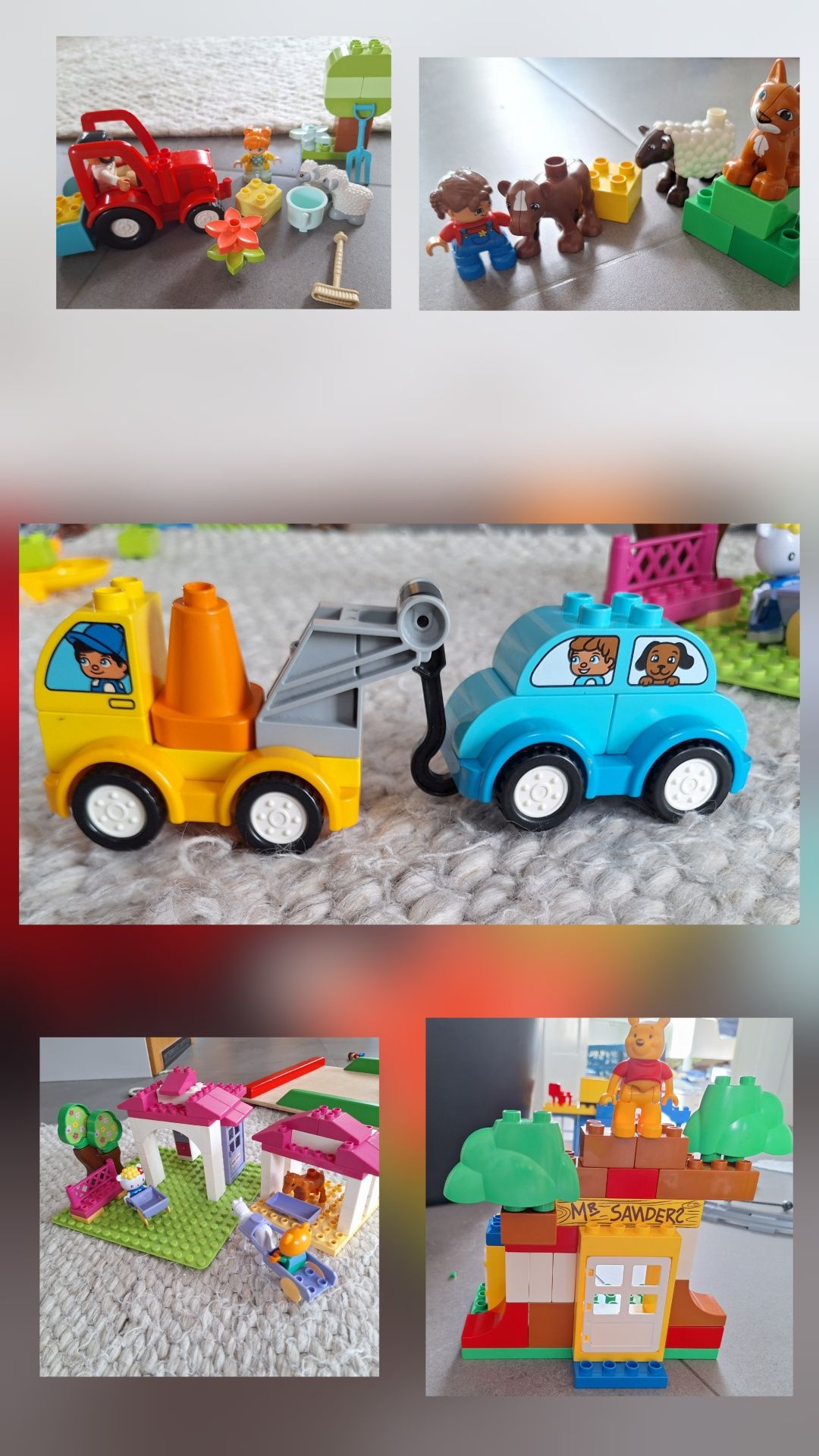 Lego duplo mega duży zestaw