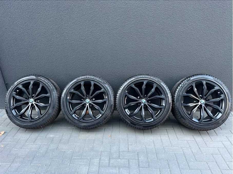 koła zimowe 20 cali Y-Spoke 695 BMW X3 G01 X4 G02 245 i 275 z 2024 7mm