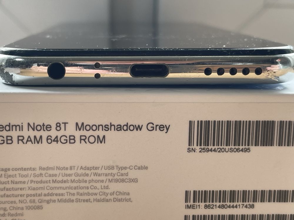 Xiaomi Redmi note 8T W dobrym stanie,Sprawny