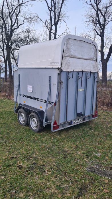 Przyczepa dla koni, dwukonna Humbaur