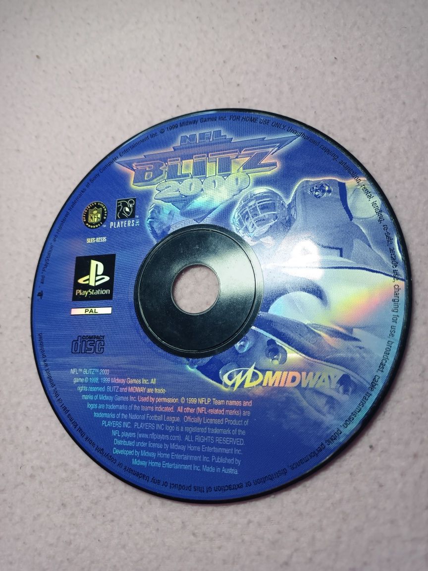 Ps1 gra NFL Blitz 2000 psx psone