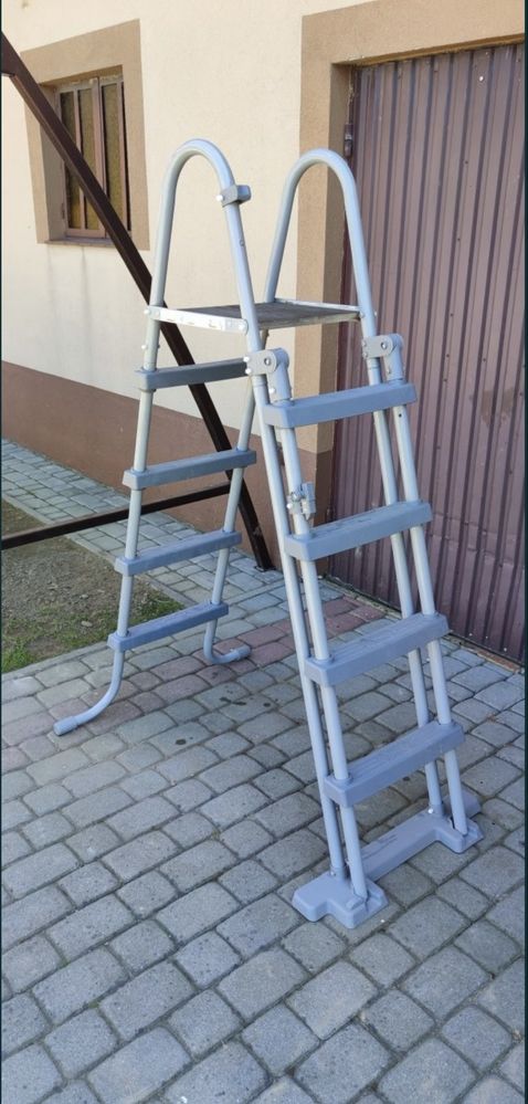 Basen stelazowy 488 x 132 Pompa piaskowa