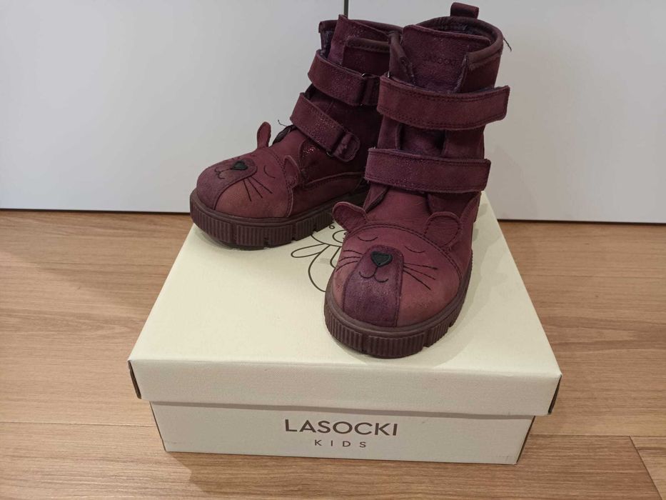 Zimowe buty dziewczęce Lasocki (rozmiar 29)