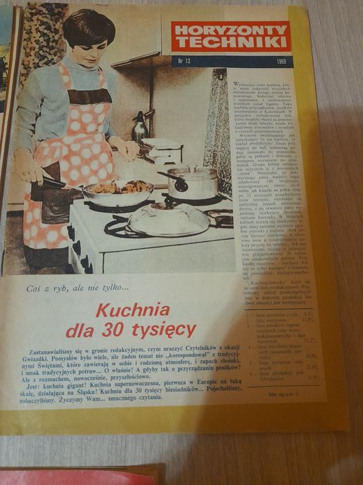 Stara gazeta Horyzonty Techniki