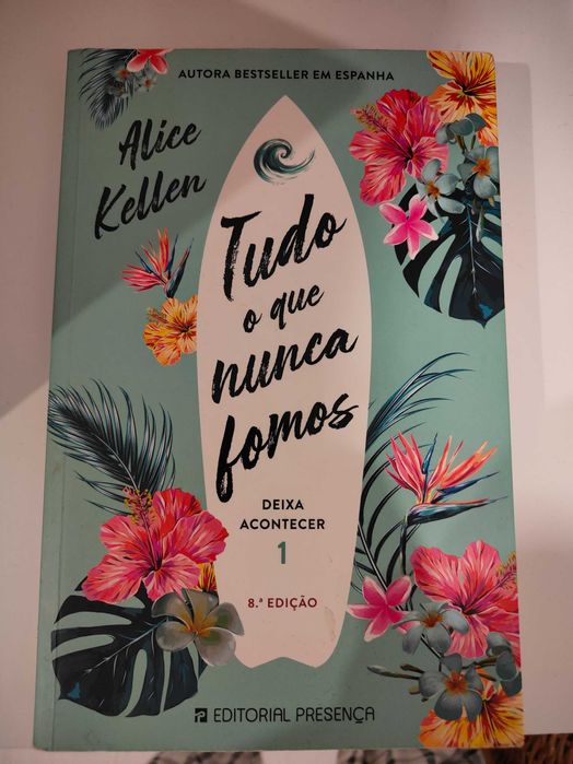 Livro Tudo o que nunca fomo de Alice Kellen