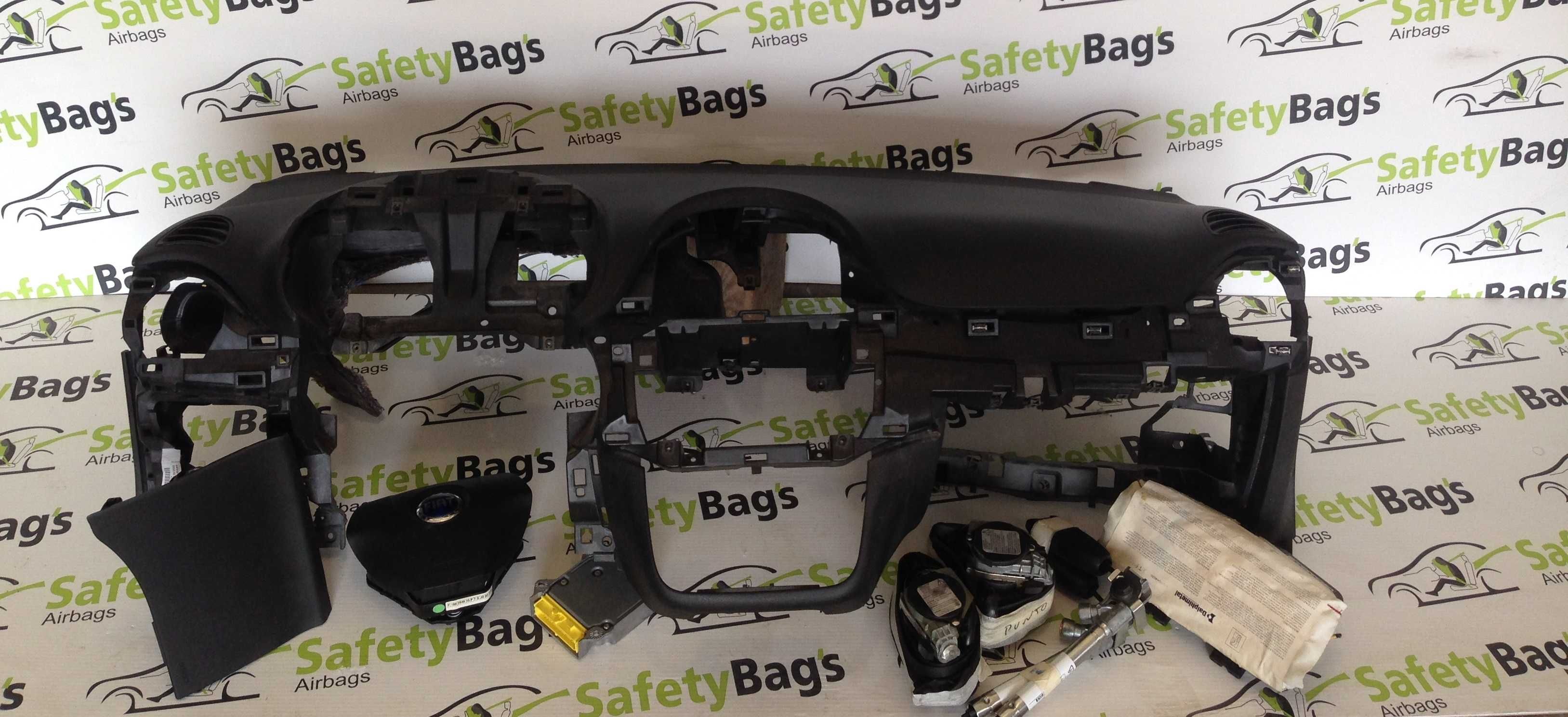 Conjunto/Kit Airbag com tablier FIAT PUNTO/ EVO