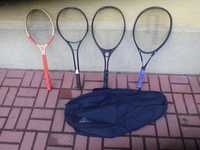 Rakieta tenisowa Prince CTS Thunderstick 110 ,Sportino 4 szt pokrowiec