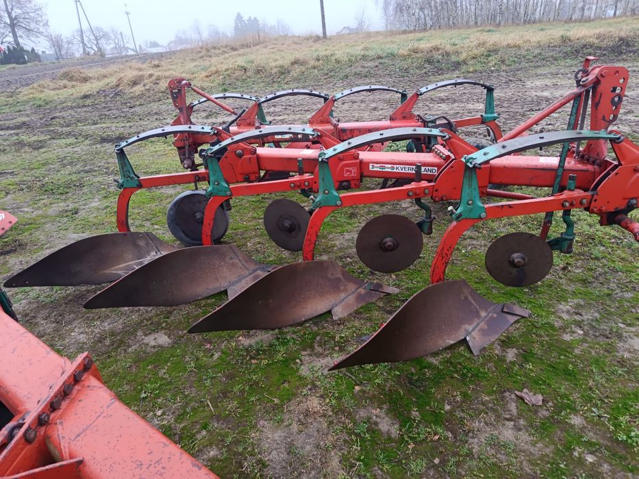 Pług kverneland 3 , 4 skibowy obrotowy resor sprężyna duży wybór najta