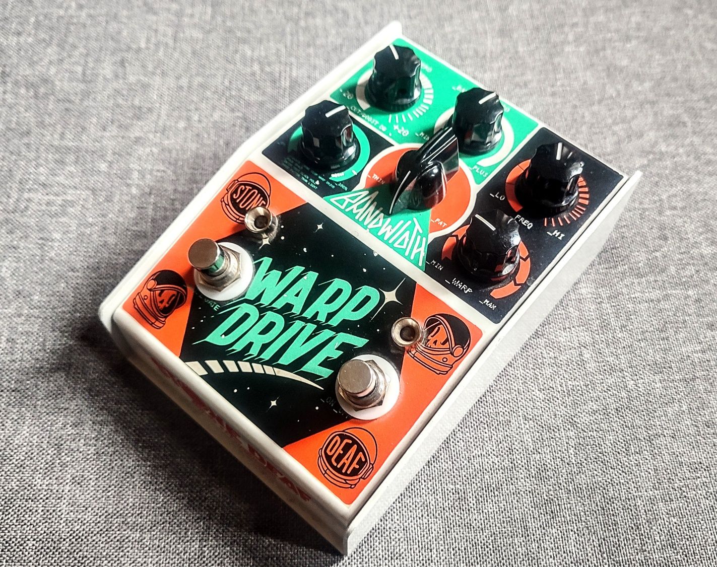 Stone Deaf Warp Drive Gain Distortion