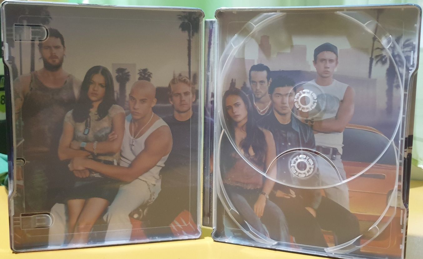 Форсаж The Fast and Furious 20th Anniversary Edition 4k blu ray  with