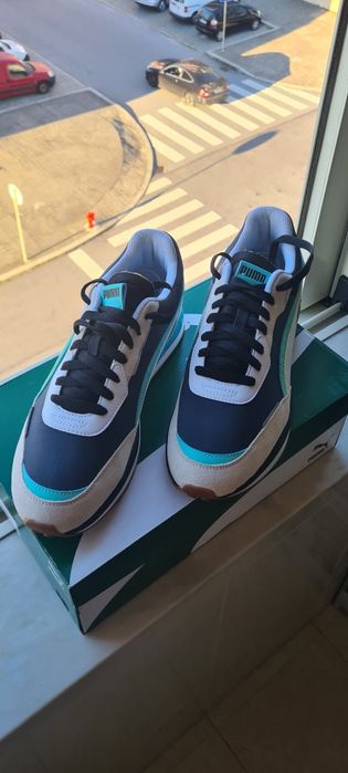 Ténis usados uma vez, Puma City Rider 43.