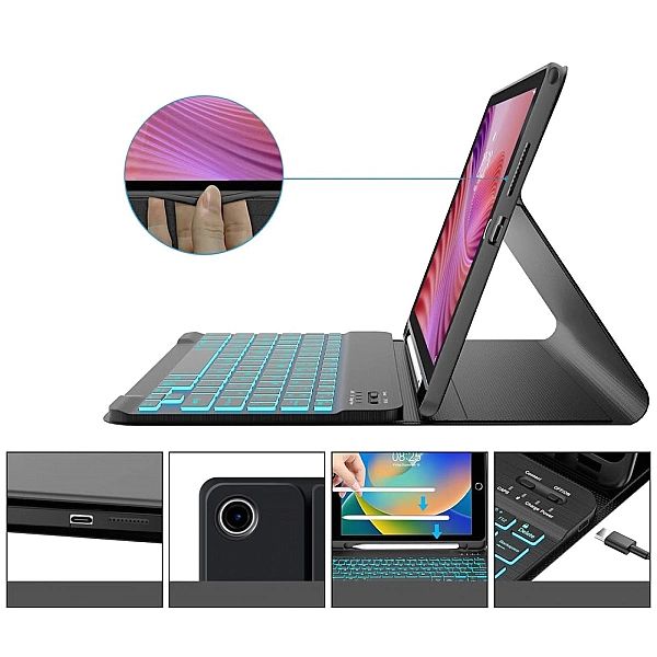Tech-Protect Sc Pen + Keyboard Lenovo Tab 10.1 Tb-311 Black
