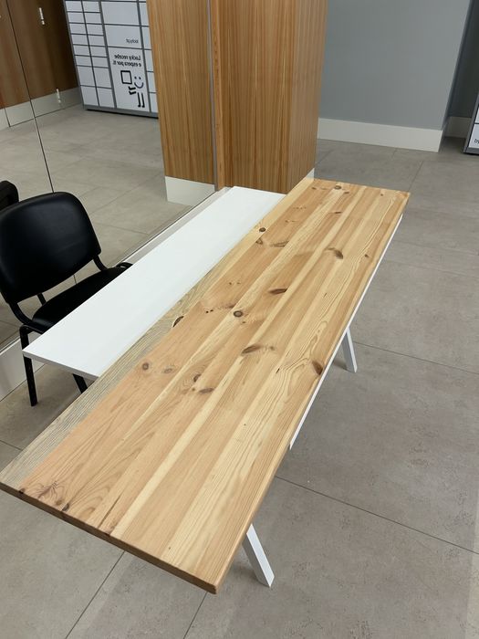 Tampo de pinho para secretaria c/ 1,66m