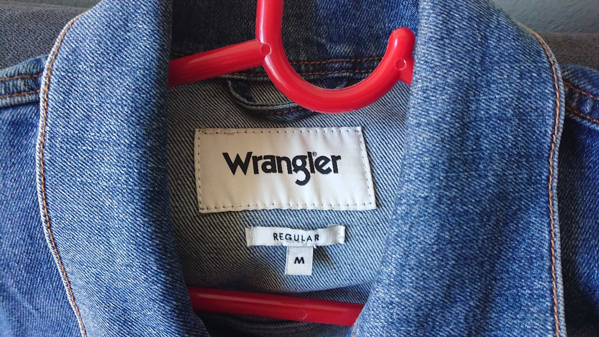 Kurtka jeansowa Wrangler rozmiar M (męska, używana)