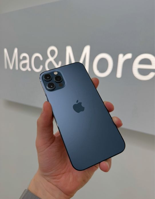 GWARANCJA iPhone 12 Pro Max Pacific Blue 93% bateria