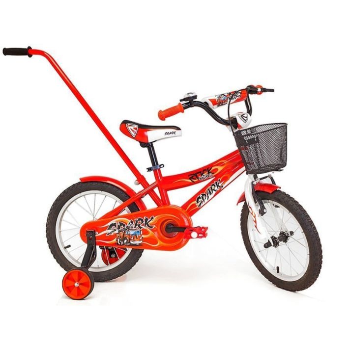 Rower dziecięcy ROCK KIDS SPARK 12" czerwony