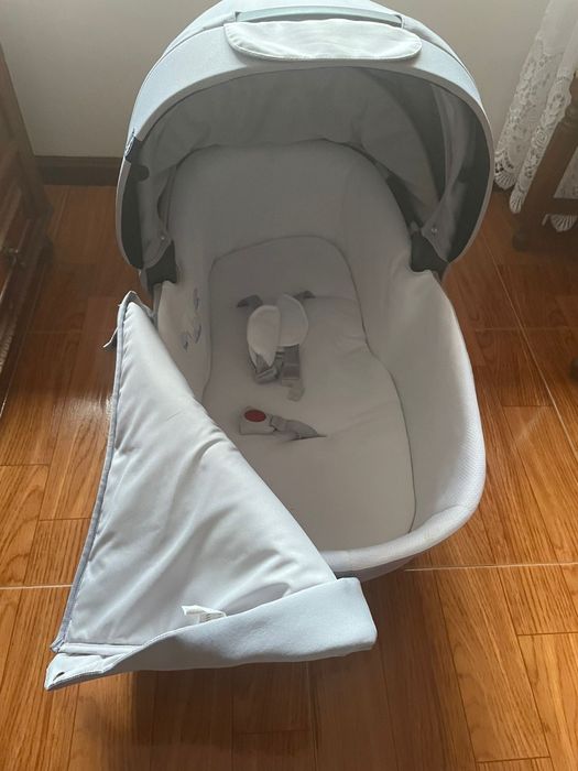 Trio carrinho alcofa e babycoque