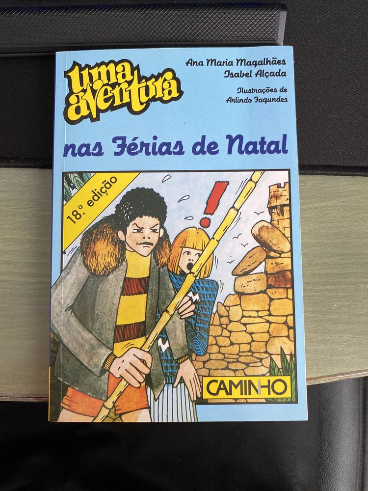 Livros “Uma aventura” - nas Ferias da Páscoa e nas Ferias de Natal