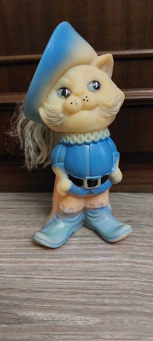 Детские резиновые игрушки старые космонавт клоун Буратино Винни Пух Ко