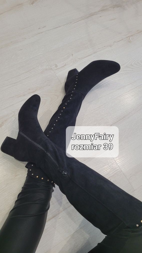 Muszkieterki z dżetami na obcasie JennyFairy