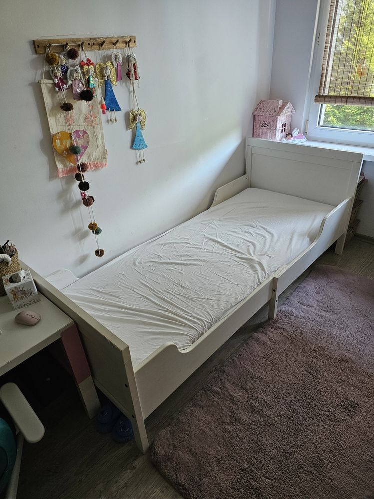SUNDVIK łóżko dziecięce rozsuwane 80x200