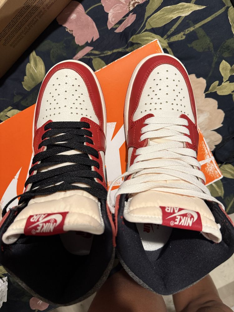 Air Jordan 1 High Chicago Lost and Found roz EU 41
