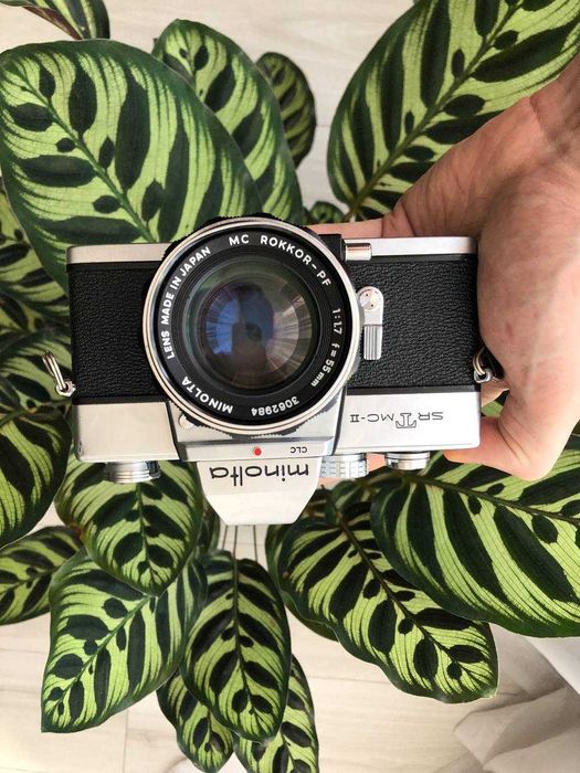 Фотокамера Minolta SRT 101 Обєктив Minolta Rokkor PF MC 55mm 1.7