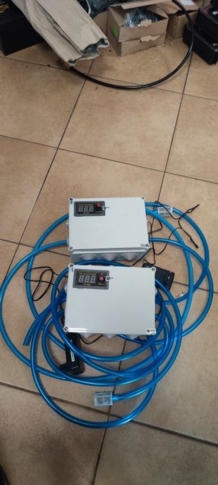 sterownik do automatycznego pakowania oleju do pieca pompka