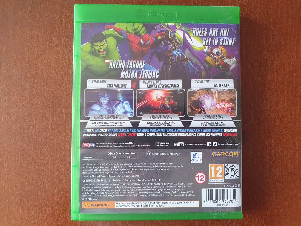 GRA Marvel vs Capcom Xbox One