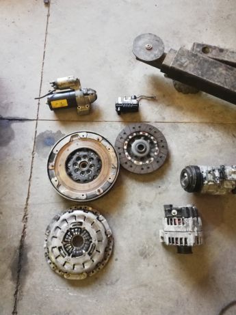 Bmw 120d N47 - bimassa, alternador, motor de arranque, atuador, Ac